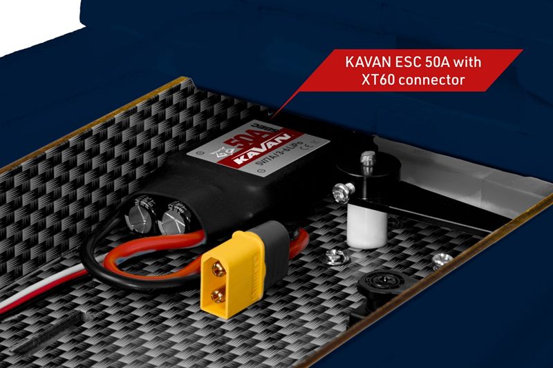 Kavan Bristell B23 1600mm ARF (PNP) - blue KAV02.8078